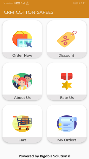 CRM COTTON SAREES Screenshot 1