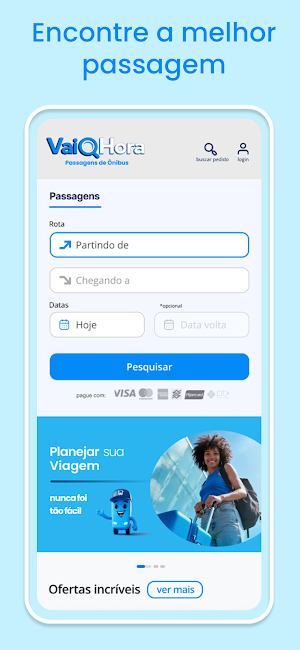 VaiQHora Passagens de Ônibus Screenshot 0
