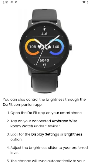 Ambrane Wise Roam Watch Hint Screenshot 2