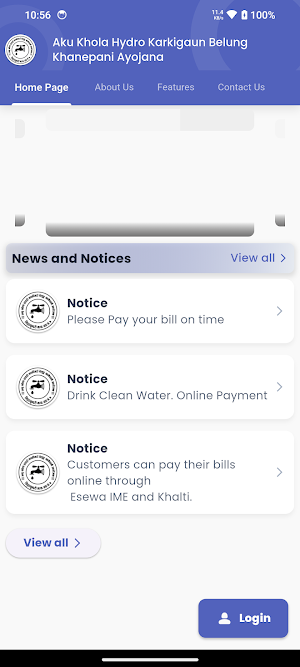 Aku Khola Hydro Khanepani Screenshot 1