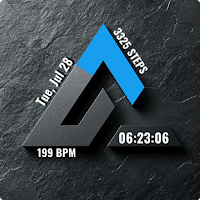 KHIM 3D Geometric Watch Face