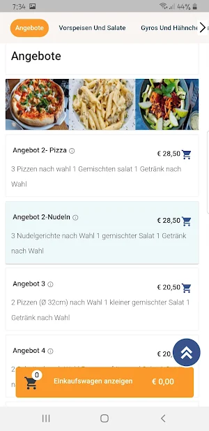 Restaurant Augenweide Screenshot 3