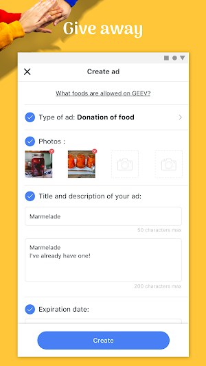 Geev: The Zero Waste Solution Screenshot 0