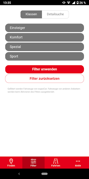 wupsiCar - Carsharing Screenshot 3