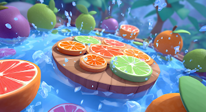 Fruit Cutter : 2d Game Screenshot 0