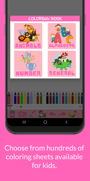 KidoPaint - Draw & Coloring Book Screenshot 1