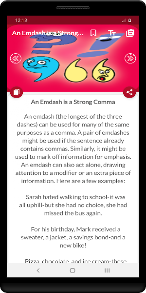 Punctuation Marks Screenshot 1