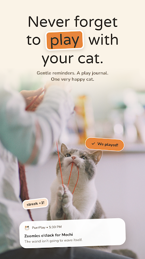 PurrPlay: Cat Play Tracker Screenshot 0