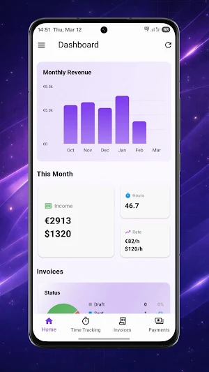 Nomad Assistant: Time Tracker Screenshot 0