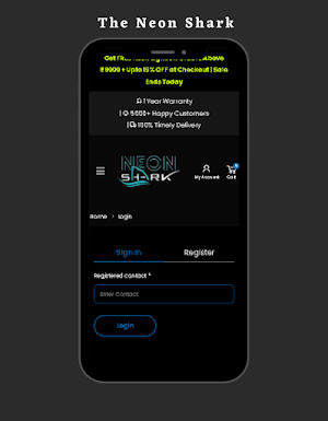 The Neon Shark Screenshot 2