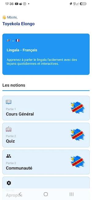 Français - Lingala Screenshot 2