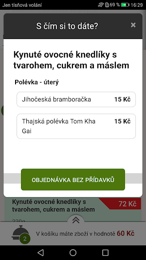 Jídlo Go Milevsko Screenshot 3