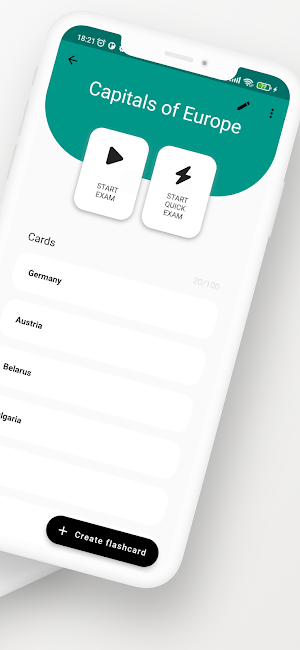 My Flashcards Screenshot 1