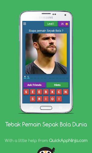 SOCCER PLAYER GUESS GAME Screenshot 3