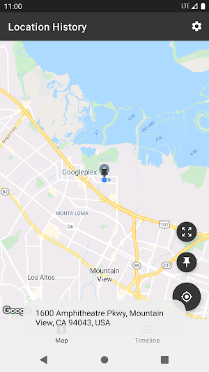 Location History - GPS history Screenshot 1