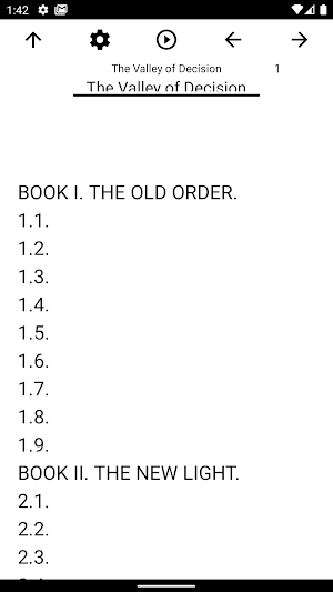 Book, The Valley of Decision Screenshot 0