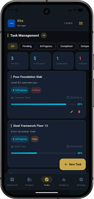 Site Manager – Construction Screenshot 2