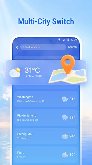 Live Weather: Forecast & Radar Screenshot 2