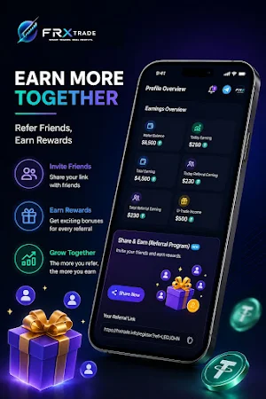 FrxTrade: Trade & Earn Screenshot 2