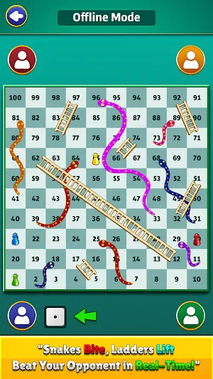 Snakes and Ladders: Board Game Screenshot 1