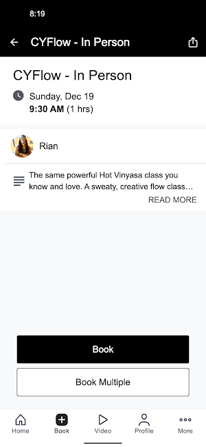 Charlotte Yoga Screenshot 2