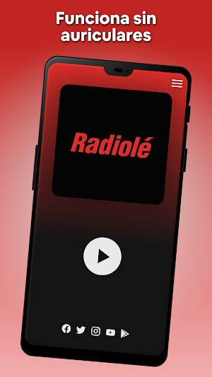 Radiolé Radio España Screenshot 3