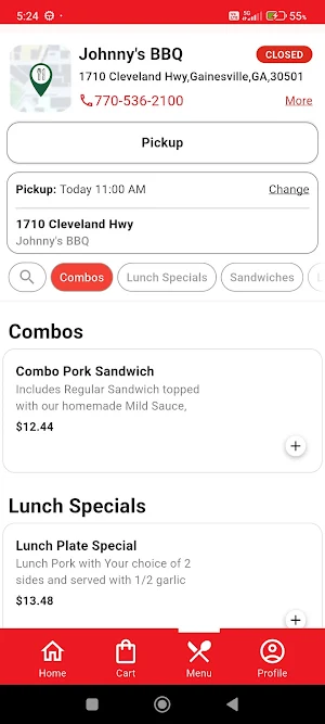 Johnny's BBQ Screenshot 2
