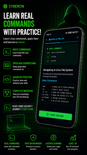 CyberCW: Learn Ethical Hacking Screenshot 3