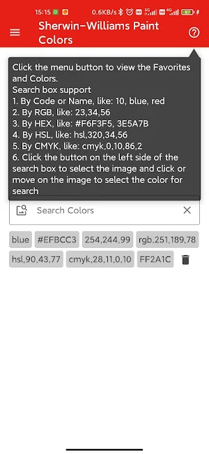 Sherwin-Williams Paint Colors Screenshot 0