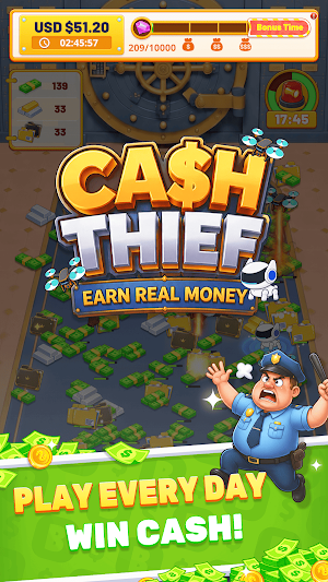 Cash Thief: Earn Real Money Screenshot 1