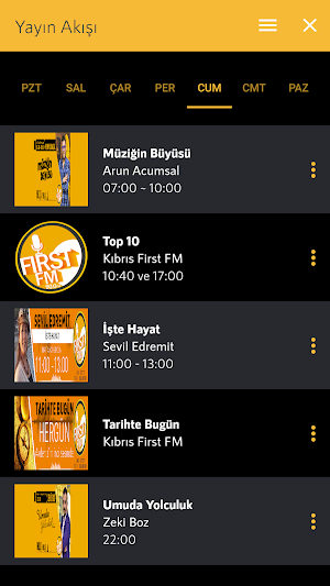 Kıbrıs First FM Screenshot 2