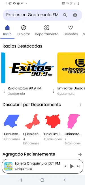 Chapín Radios Guatemala Screenshot 0