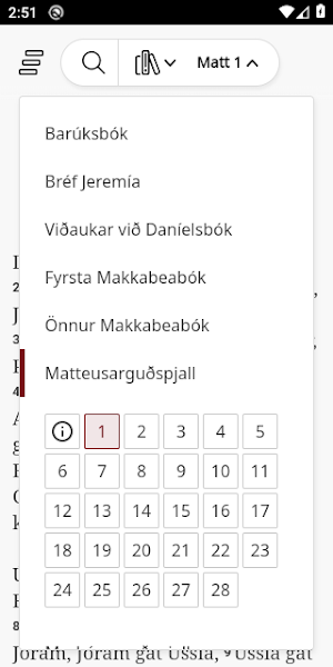 Biblían Screenshot 1