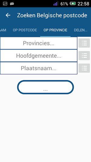 Postcode Belgische Screenshot 3