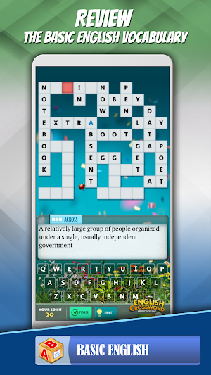 English Crossword Screenshot 1