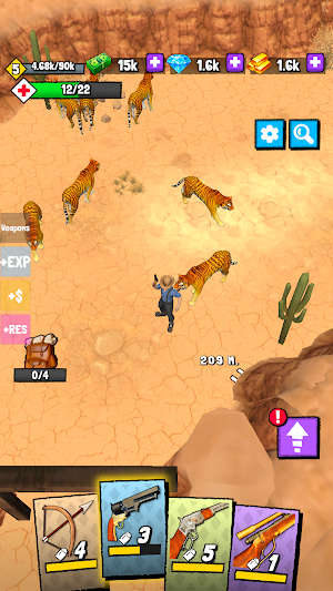 Wild West: Idle RPG Screenshot 1