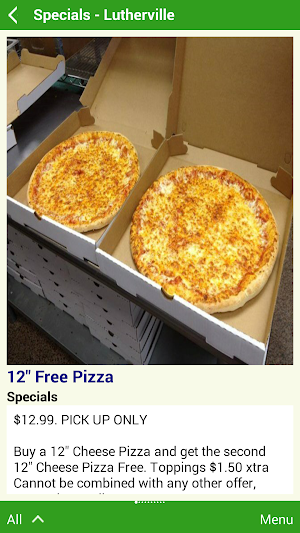 Dominick's Pizza - MD Screenshot 3