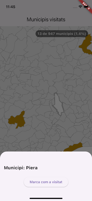 Municipis Visitats Catalunya Screenshot 3