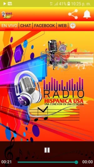 RADIO HISPÁNICA USA Screenshot 1