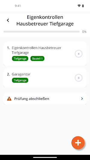 ISHAP Eigenkontrollen Screenshot 2