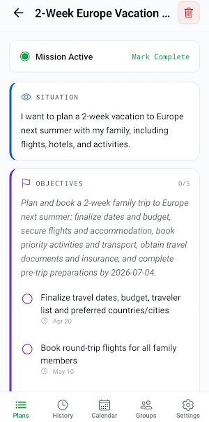 PlanPal: AI Task Manager Screenshot 0