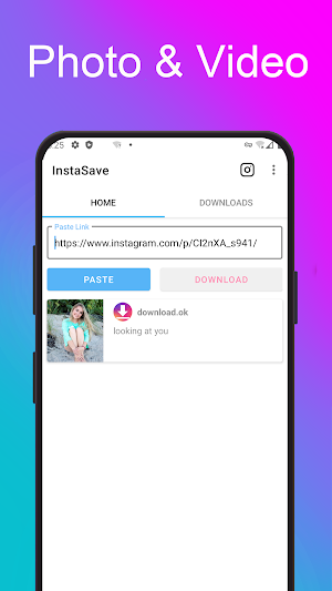 InstDown: Instagram Downloader Screenshot 0
