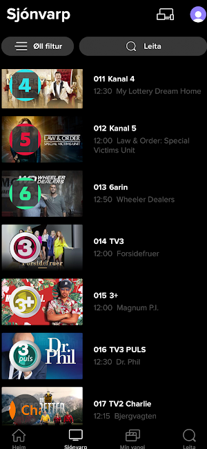 Televarp Screenshot 1