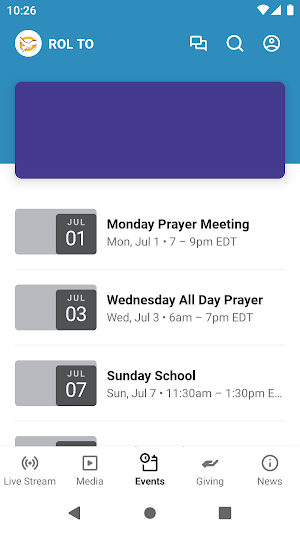 Rivers of Life Church Toronto Screenshot 2