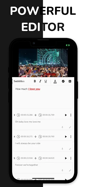 VidSub: Video Subtitle Creator Screenshot 1