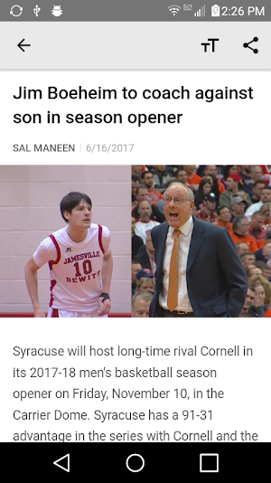 OrangeNation WSYR LocalSYR.com Screenshot 2