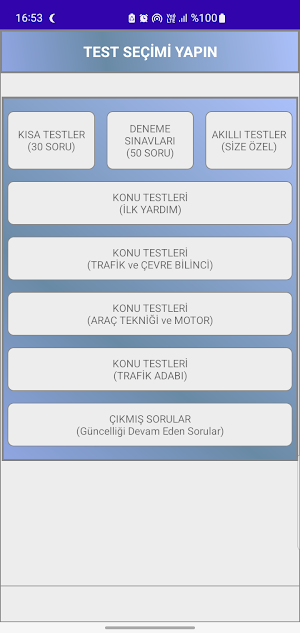 Ehliyet Sınavı 100% Screenshot 1