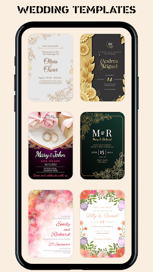 Wedding Invitation Card Maker Screenshot 1