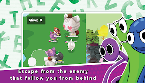 Cats Rush.io: Escape Blue Guys Screenshot 1