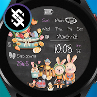 BFF12- Easter Eggs and Bunny